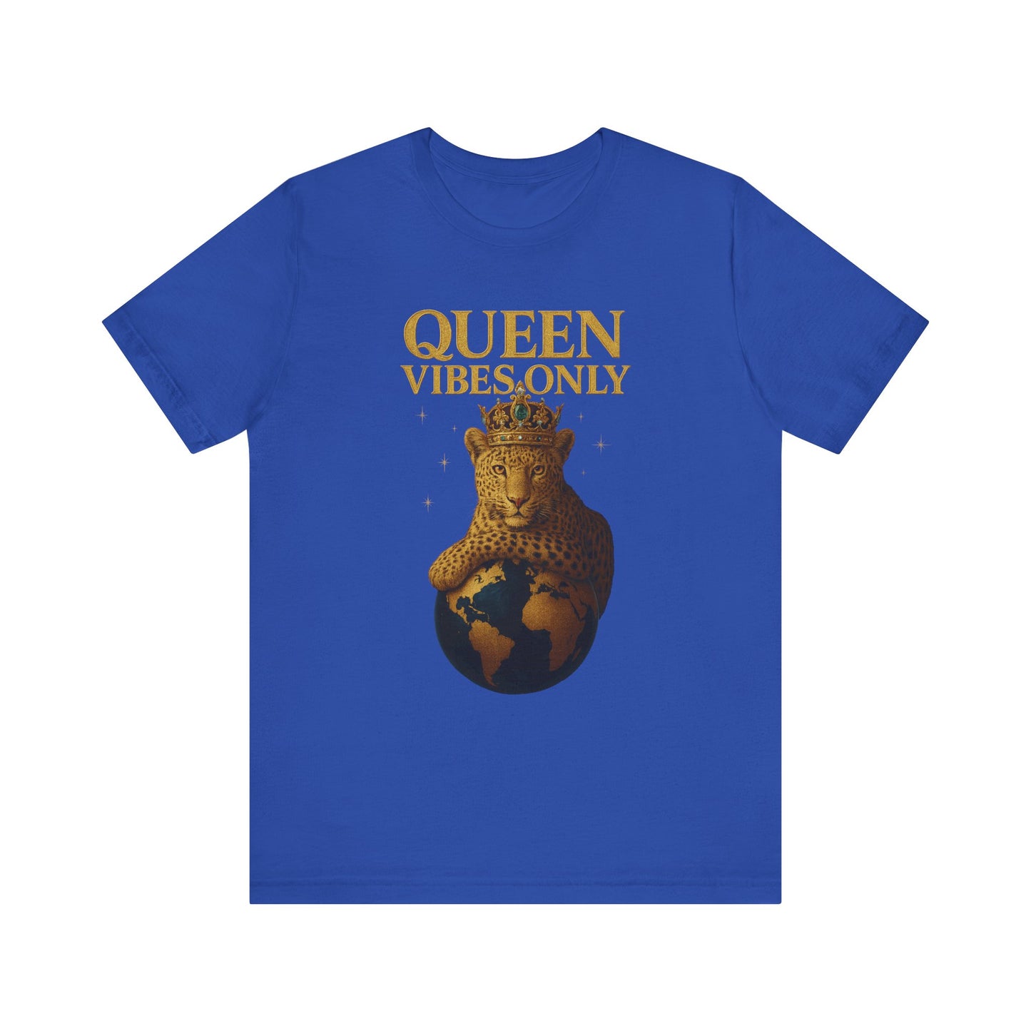 Queen Vibes Only T-Shirt | Unisex Graphic Tee, Empowerment Shirt, Casual Wear, Trendy Everyday Style